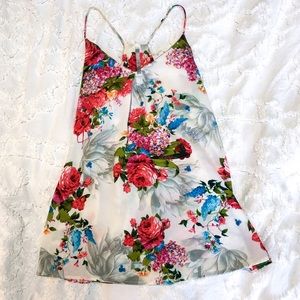 Floral Razorback Tank